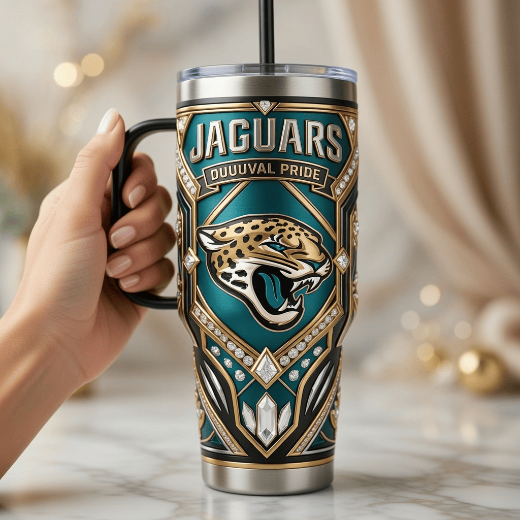 JSVJ 40oz Tumbler With Handle PDL