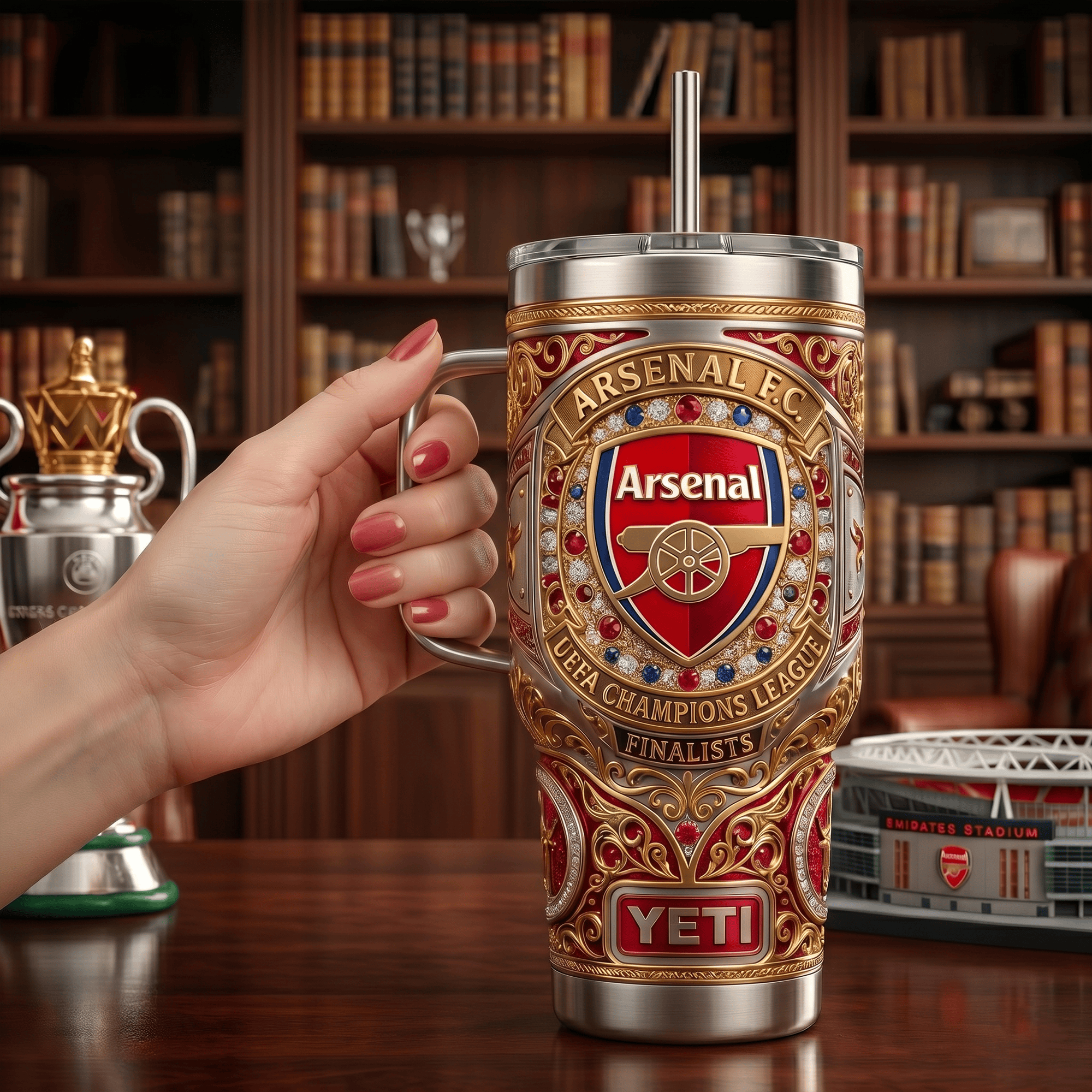 ARS 40oz Tumbler With Handle LNTH