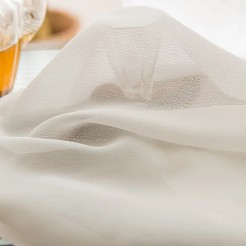 310cm Height White Sheer Curtain Ready MadeTulle