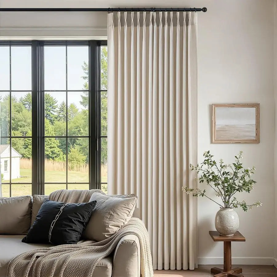 Pinch Pleated Curtains 84 Inch Length 2